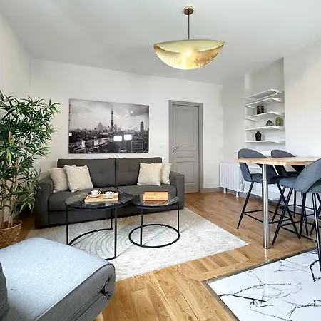 Appartement - Buttes Chaumont's Park -entire Flats Parijs